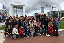 Studenti Obchodní akademie Přerov vyrazili do Paříže.