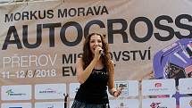 Olga Lounová. Sedmý podnik ME v autokrosu 2018 hostila Přerovská rokle