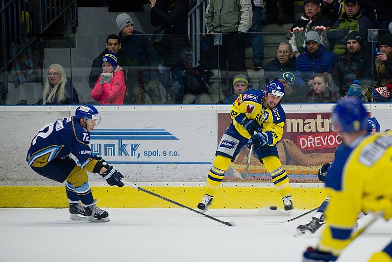 Hokejisté Přerova proti Kladnu. Nastoupil i Jaromír Jágr.