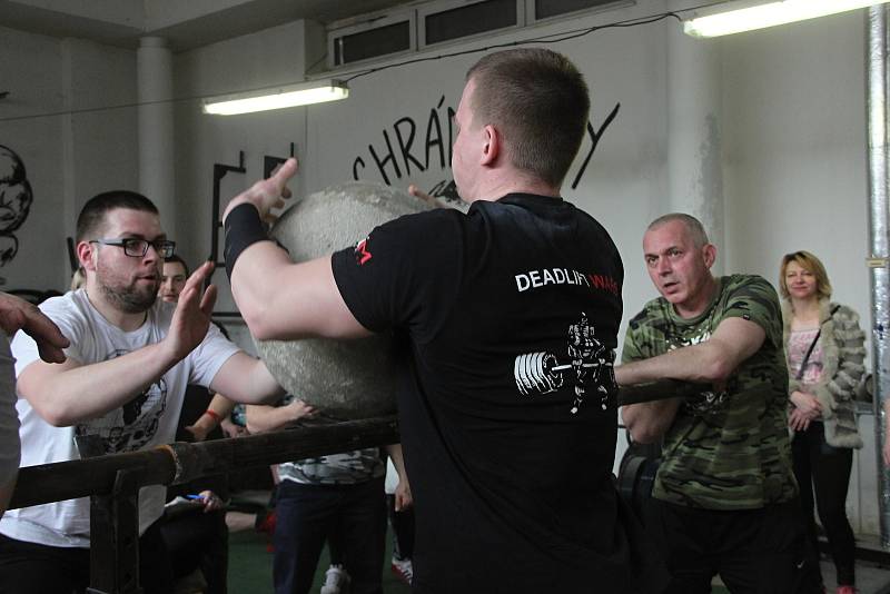 První závody v přerovském Chrámu síly Jiřího Tkadlčíka. Kategorii do 100 kilogramů ovládl jeho bratr Marek. Nad 100 kg byl nejlepší Petr Pastyřík.