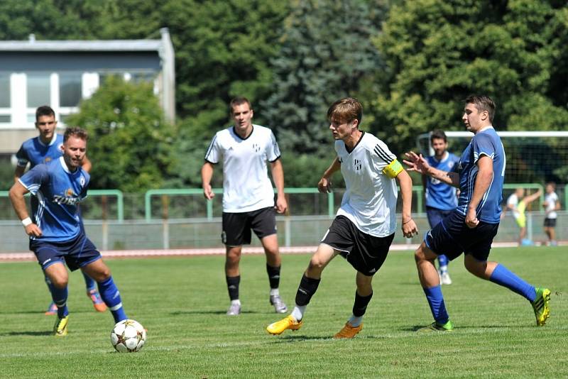 Fotbalisté Přerova v přípravě proti 1. HFK Olomouc