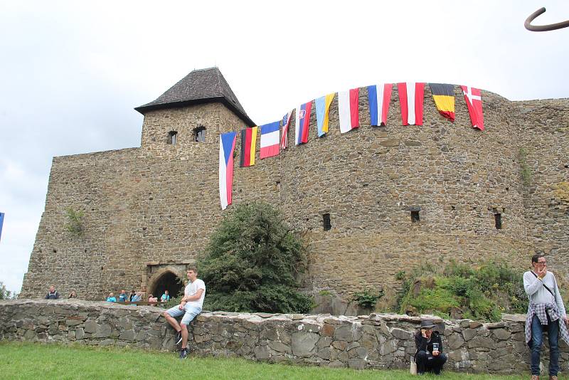 Setkání uměleckých kovářů na Helfštýně s názvem Hefaiston