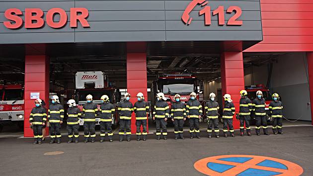 Slavnostní otevření nové stanice profesionálních hasičů v Přerově