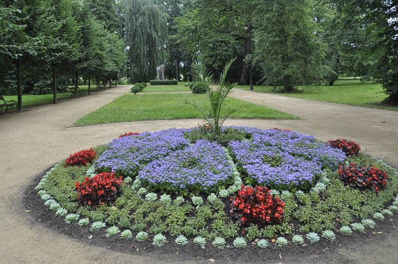 Přerovský park Michalov. Ilustrační foto