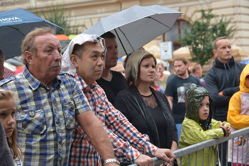 V neděli to na pódiu rozparádila známá česká kapela Buty se zpěvákem, kytaristou a skladatelem Radkem Pastrňákem. Skupina zahrála všechny své známé hity jako František, Krtek nebo Nad stádem koní.