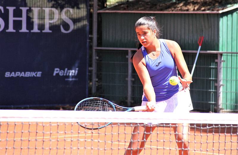 Tenisové mistrovství Evropy juniorů do 16 let v Přerově. Ruth Roura Llaveiras (Španělsko)