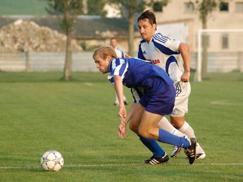 Želatovice (v modrém) vs. Dolany