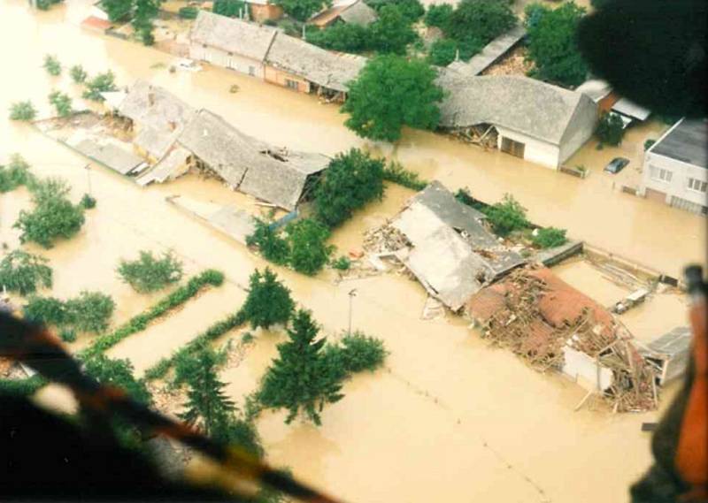 Povodně 1997: Troubky.