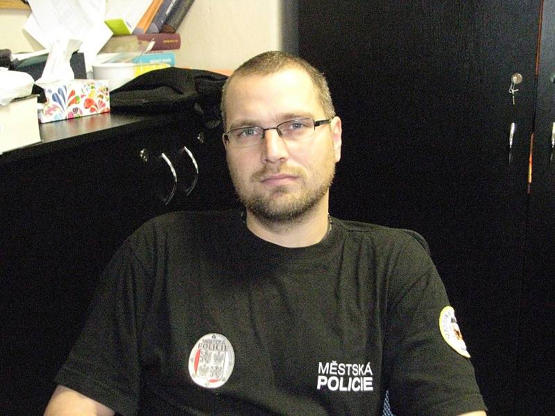 Zástupce ředitele Městské policie v Přerově Miroslav Komínek.