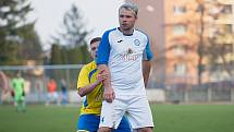 Fotbalové derby mezi domácím Přerovem a Kozlovicemi ovládla 2:1 Viktorka. Ladislav Dlouhý. Foto: Deník/Jan Pořízek