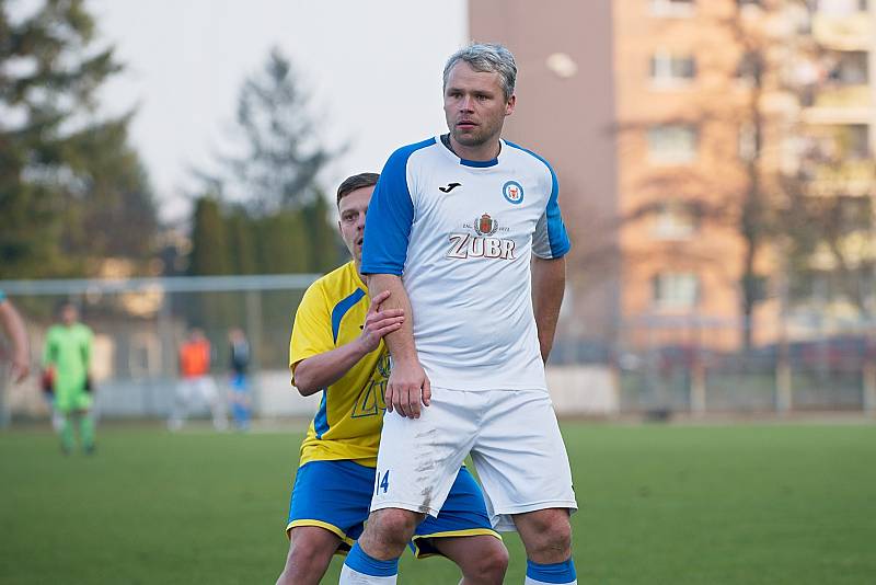 Fotbalové derby mezi domácím Přerovem a Kozlovicemi ovládla 2:1 Viktorka. Ladislav Dlouhý. Foto: Deník/Jan Pořízek