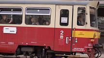 Nostalgický vlak na zrušené trati Tovačov - Kojetín