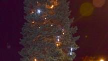 Rozsvícení vánočního stromu 2022 Brodek u Přerova.
