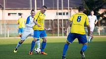 Fotbalové derby mezi domácím Přerovem a Kozlovicemi ovládla 2:1 Viktorka. Foto: Deník/Jan Pořízek