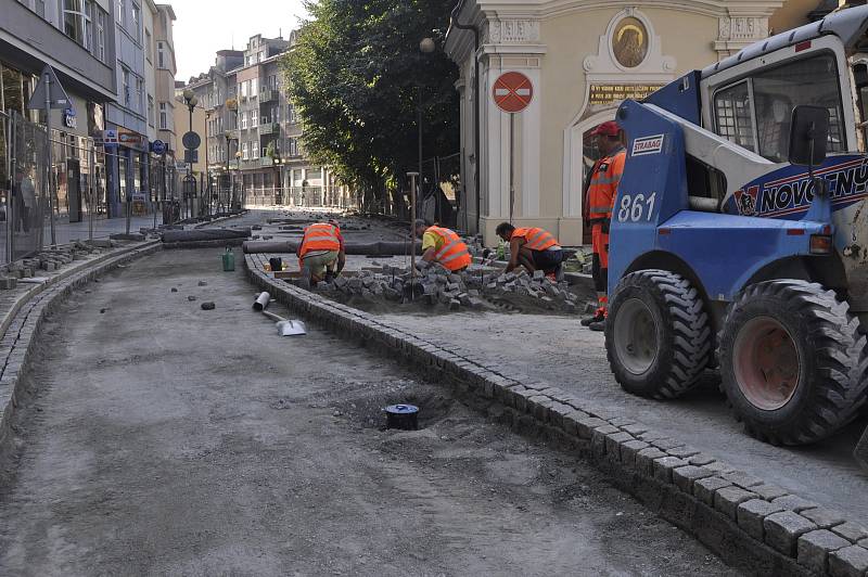 Rekonstrukce Kratochvílovy ulice v Přerově