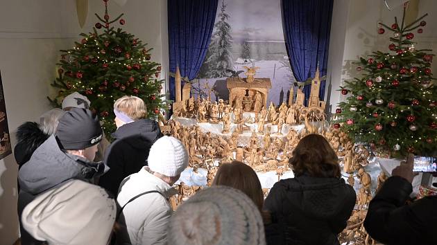 V Muzeu Komenského v Přerově začala v neděli tradiční výstava Vánoce na zámku.