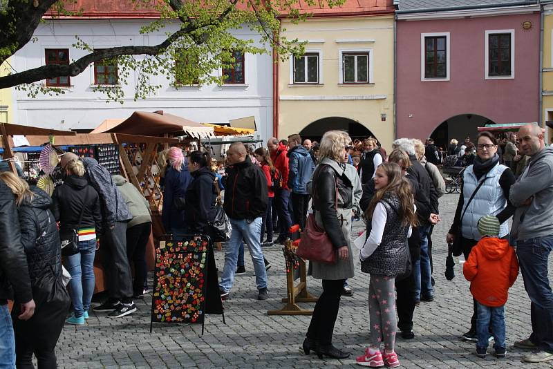 Akce s názvem Hody, hody, doprovody na Horním náměstí v Přerově