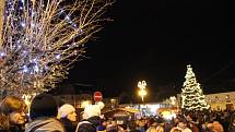 Slavnostní rozsvícení vánočního stromu v Přerově