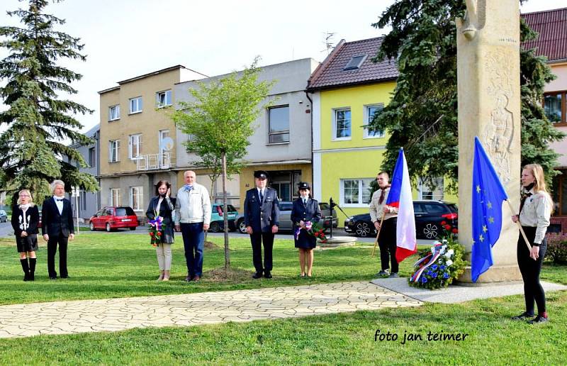 Vzpomínková akce k 75.výročí ukončení druhé světové války v Brodku u Přerova