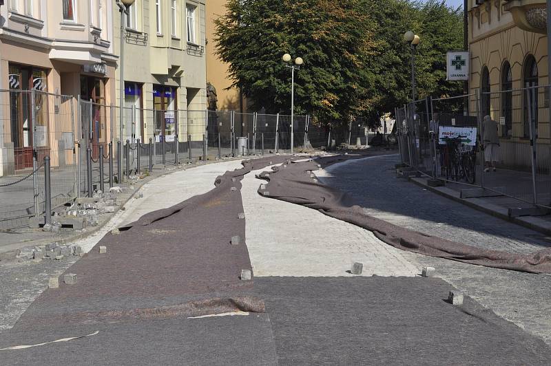 Rekonstrukce Kratochvílovy ulice v Přerově