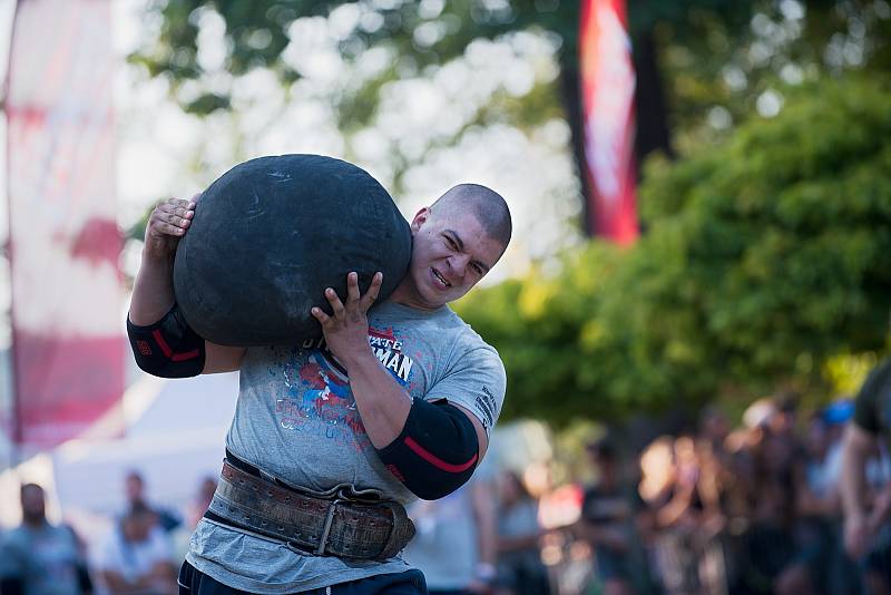 World's Ultimate Strongman Champoinship U105 kg v Přerově.