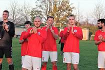 Fotbal, krajský přebor: FK Brodek u Přerova - TJ Sigma Lutín.