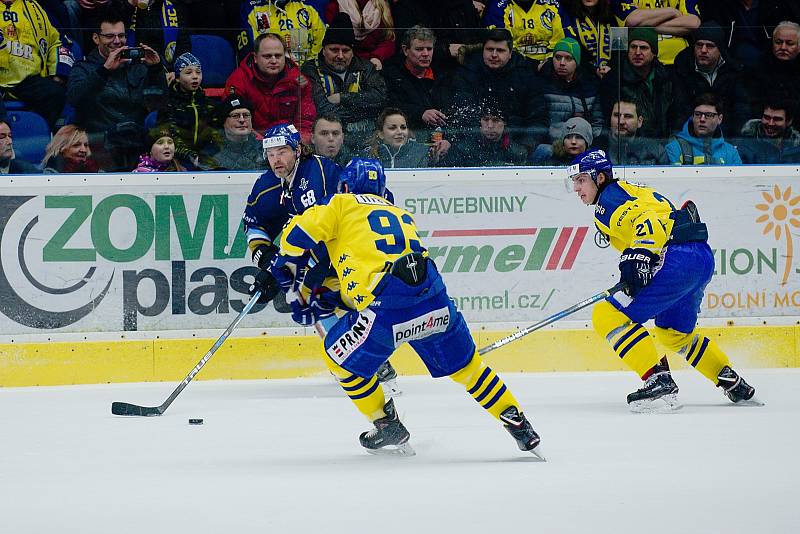 Hokejisté Přerova proti Kladnu. Nastoupil i Jaromír Jágr.