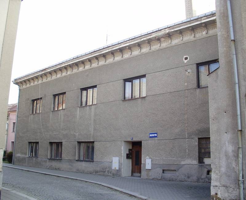 Tovačov, Förchtgottova 8 - dům, kde Němci vyslýchali partyzána Stanislava Mikoláška