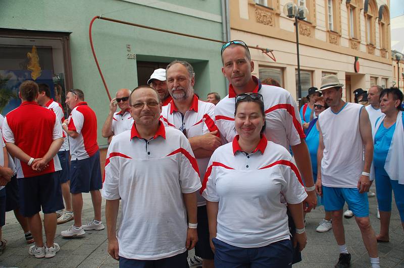 Přerov se stal v sobotu dějištěm krajského sokolského sletu, na který zavítalo na 1700 cvičenců.