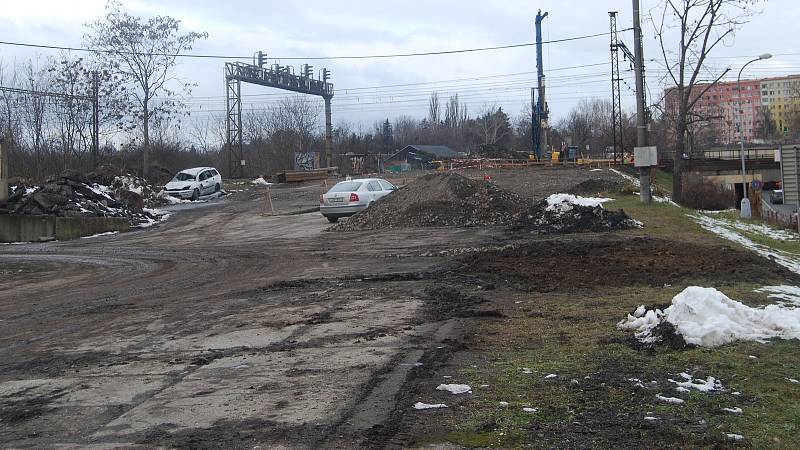 Práce na stavbě mimoúrovňového křížení v Předmostí vypuknou na jaře naplno