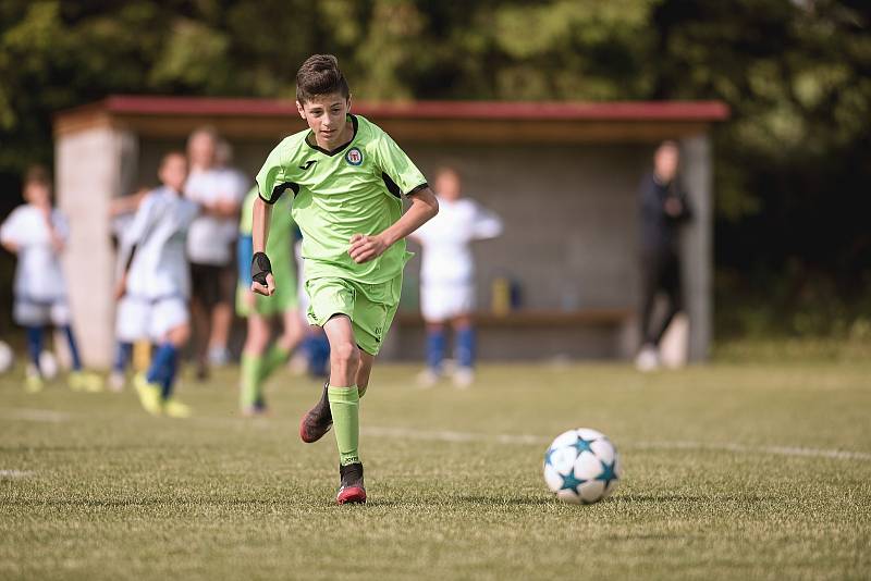 Žákovský memoriál v Želatovicích.  FC Fastav Zlín - 1. FC Viktorie Přerov