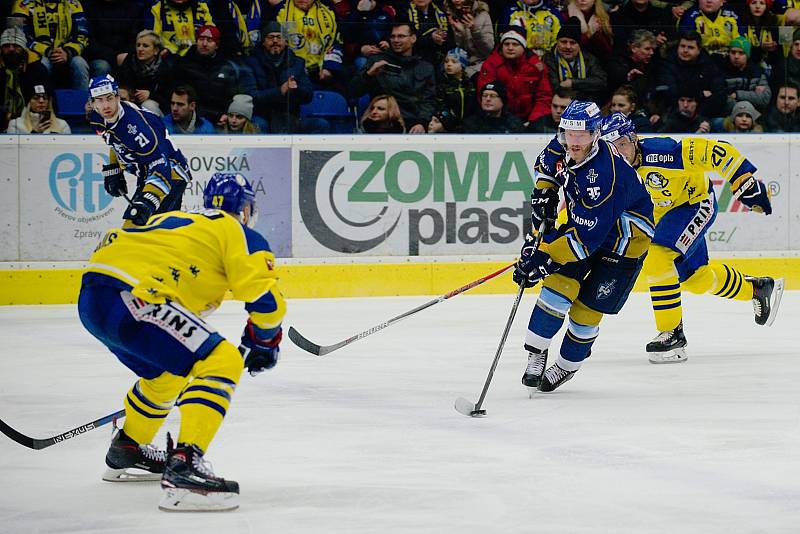 Hokejisté Přerova proti Kladnu. Nastoupil i Jaromír Jágr. Foto: Deník/Jan Pořízek