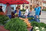 Farmářské trhy v Sedlčanech v sobotu 17. června.