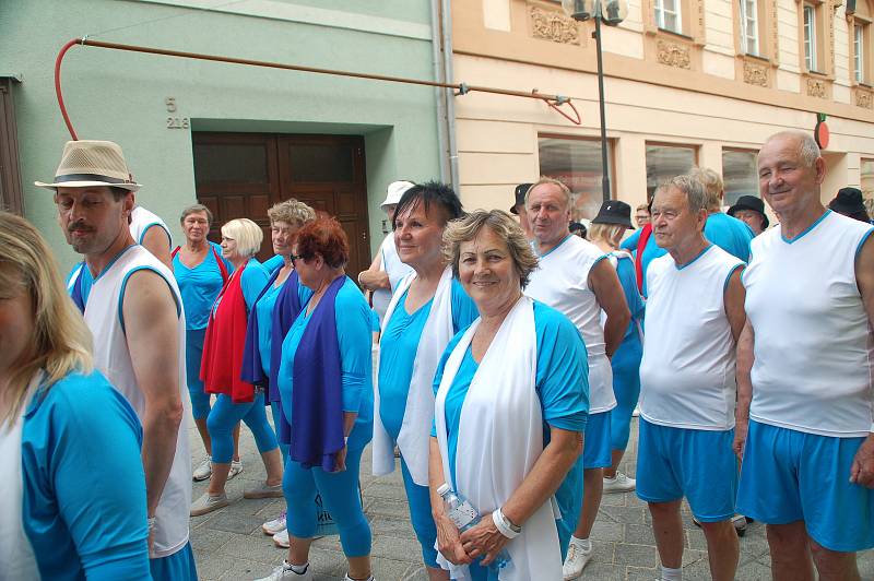 Přerov se stal v sobotu dějištěm krajského sokolského sletu, na který zavítalo na 1700 cvičenců.