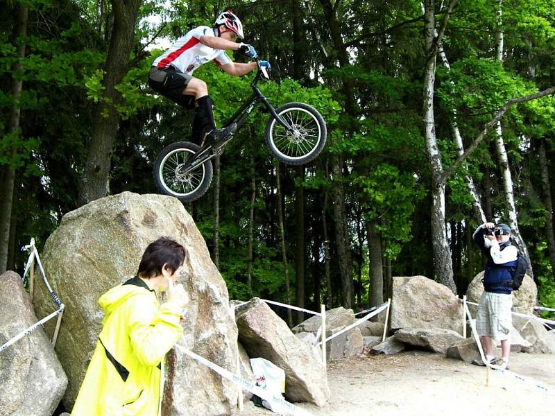 Pavel Procházka vybojoval na ME v biketrialu 2015 bronzovou medaili.