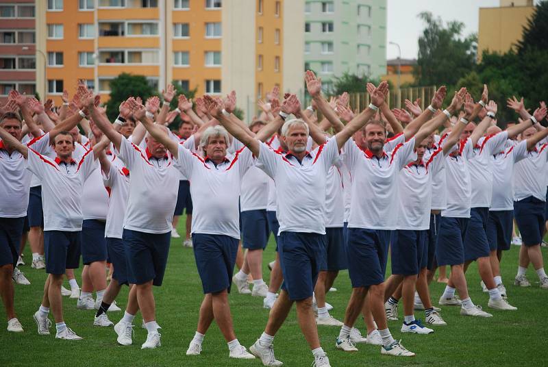 Přerov se stal v sobotu dějištěm krajského sokolského sletu, na který zavítalo na 1700 cvičenců.