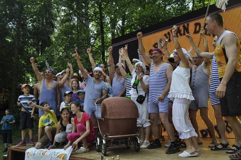 Festival dračích lodí na Laguně v Přerově