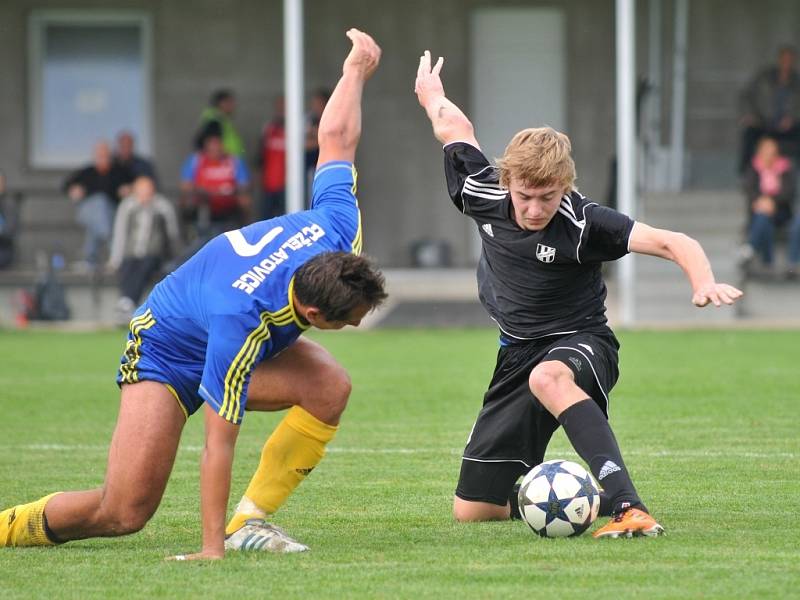 FC Želatovice (v modrém) vs. 1.HFK Olomouc B