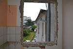 V Přerově začala demolicí budov na rohu Komenského a Škodovy ulice stavba průpichu
