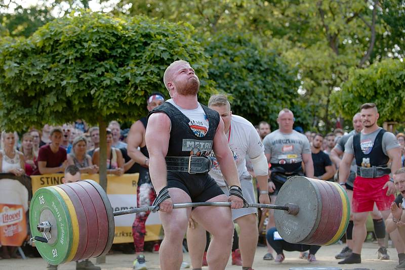 World's Ultimate Strongman Champoinship U105 kg v Přerově.