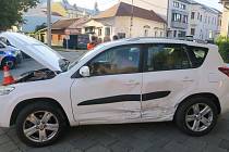 Ke srážce dvou aut došlo ve čtvrtek 28. září 2023 odpoledne na křižovatce ulic Svatopluka Čecha a Tyršova v Kojetíně.