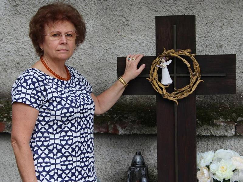 Mária Pafčugová z Trenčína. Na Švédských šancích zabili 35 členů její rodiny