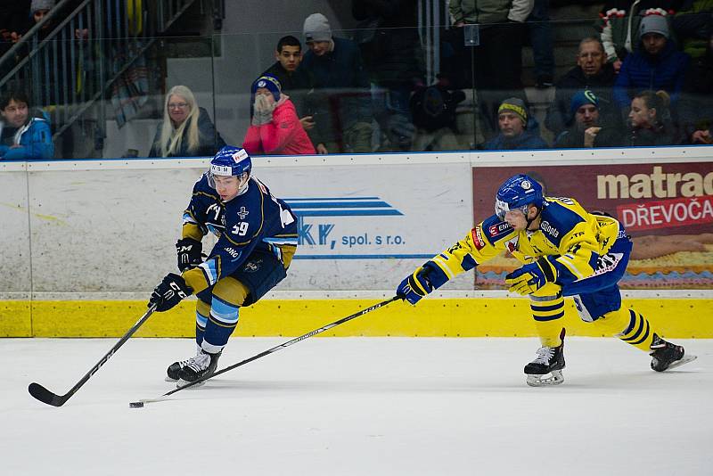 Hokejisté Přerova proti Kladnu. Nastoupil i Jaromír Jágr. Foto: Deník/Jan Pořízek