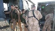 Sedmá vrtulníková jednotka z přerovské základny, která je poslední na misi ISAF, si na základně Šarana v Afghánistánu „balí kufry“