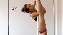 Pole dance Lucie Mikšánkové z Býškovic