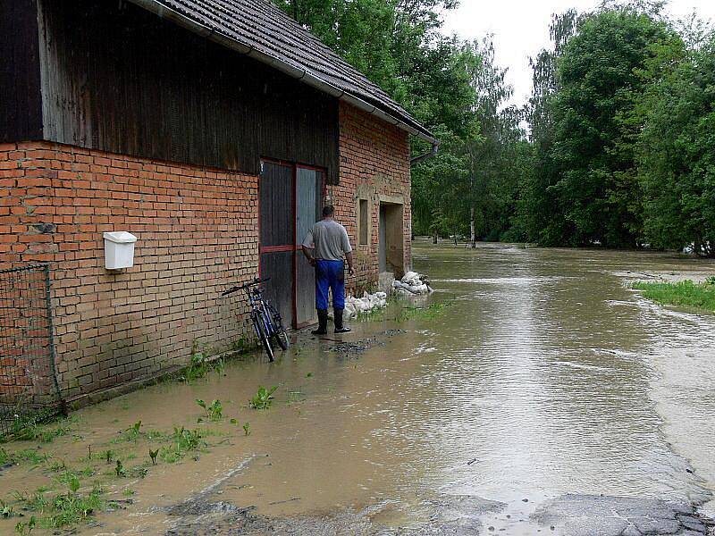 Polom u Bělotína na Hranicku - 2.6.2010