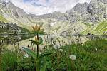 Na největší pleso na slovenské straně hor, Velké Hincovo pleso.