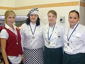 Budoucí cukráři a kuchaři ze Střední školy gastronomie a služeb v Přerově se vrátili ze soutěže Gastro junior hned s několika cenami.