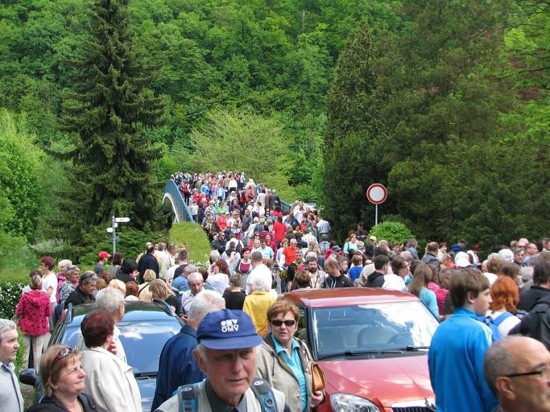 Otevření lázeňské kolonády v Teplicích nad Bečvou