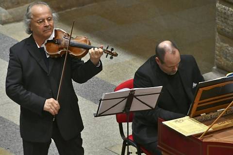 Koncert Václava Hudečka v Hranicích.